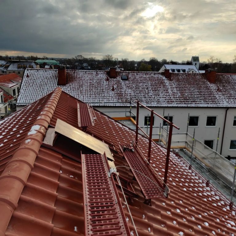 Takläggning i Malmö, Skåne
